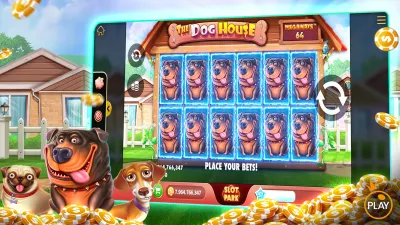 Sảnh casino trực tuyến hiện đại